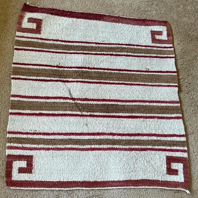 Lot 852 NA style square rug