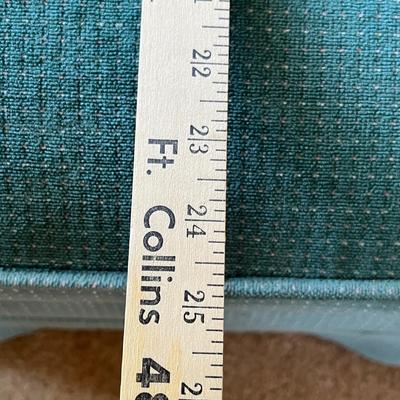 Lot 853 Blue ottoman