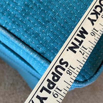 Lot 853 Blue ottoman