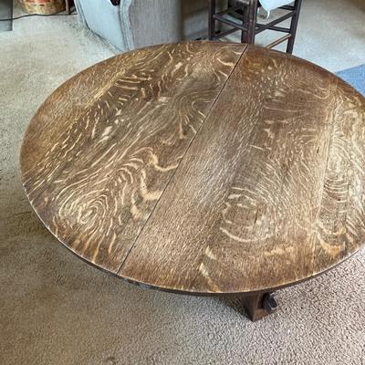 Lot 855 Mission Oak coffee table