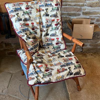 Lot 863 Early American chair