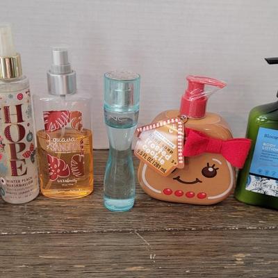 Body Sprays, Soap & Lotion