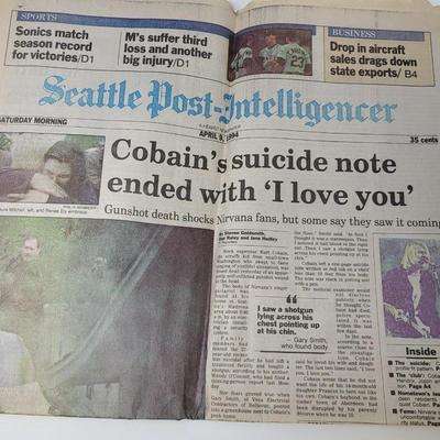 Kurt Cobain Memoribilia