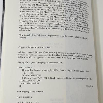 Kurt Cobain Memoribilia
