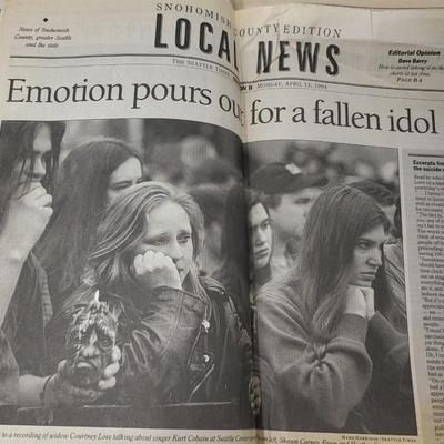 Kurt Cobain Memoribilia