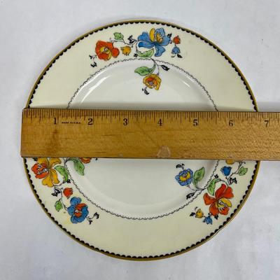2 Rochester Ivory China Plates