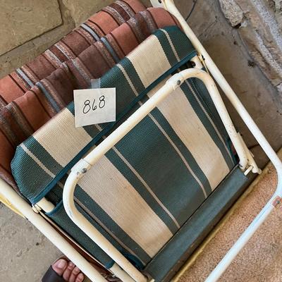 Lot 868 Patio chair