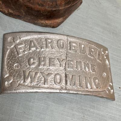 Lot 874 Cast Iron Items