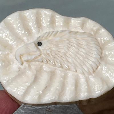 Lot 888 Ulu with Ivory handle and shank