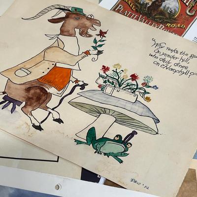 Lot 892 Art grouping