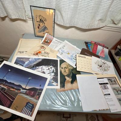 Lot 892 Art grouping