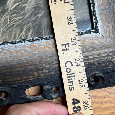 Lot 895 Antique Bison print