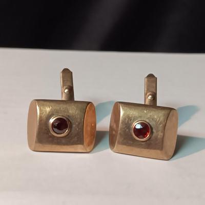 10K GOLD CUFFLINKS