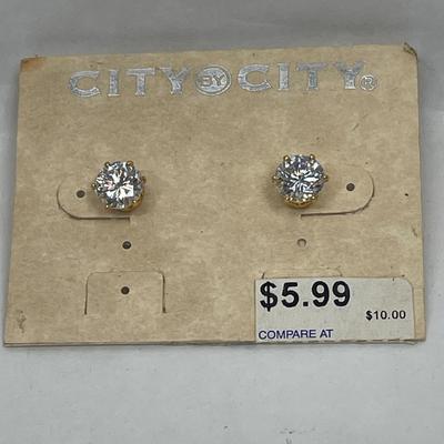 Rinestone Earrings by City to City