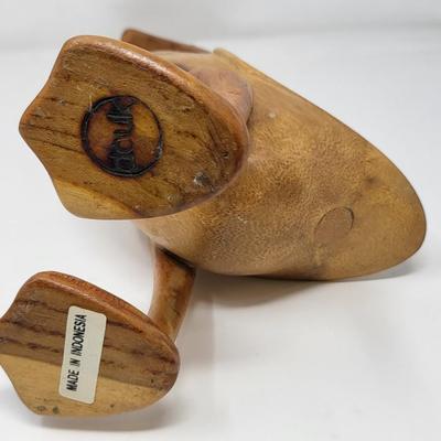 Vintage Hand Sculpted Decorative Wood Ducks