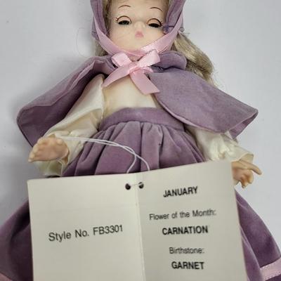 Effanbee January Garnet Doll 9"