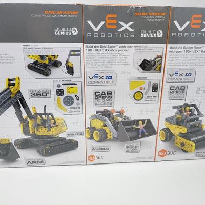 Sealed 3-Pack VEX Robotics Construction Sets