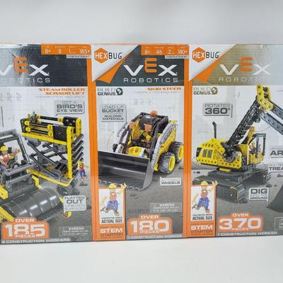 Sealed 3-Pack VEX Robotics Construction Sets