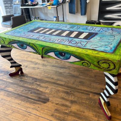 Fun, Funky Table by Luon St Pierre, Pittsburgh