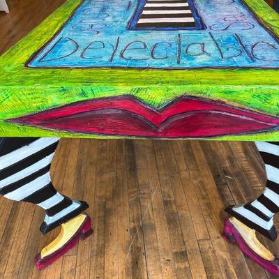 Fun, Funky Table by Luon St Pierre, Pittsburgh