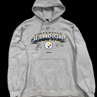 Pittsburgh Steelers 2010 Conference Champions Hoodie by Reebok