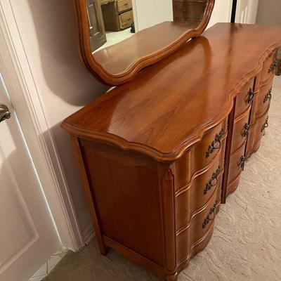 Bassett 9 drawer Dresser - Bedroom Set 1