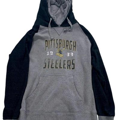 Pittsburgh Steelers Hoodie W/Vintage Logo - Size XL