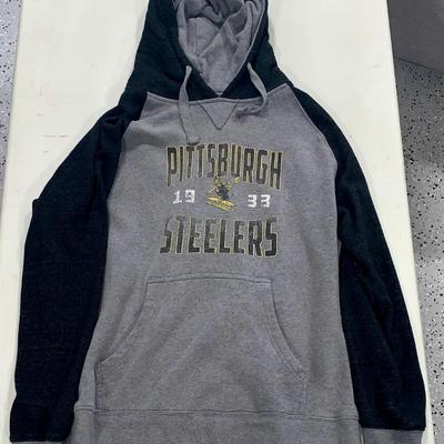 Pittsburgh Steelers Hoodie W/Vintage Logo - Size XL