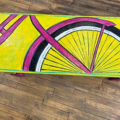 Bicycle bench