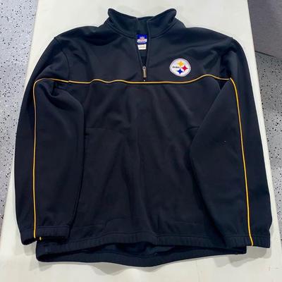 Pittsburgh Steelers Quarter Zip by Reebok