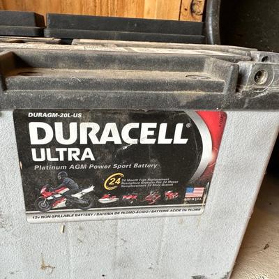HARLEY DAVIDSON AND DURACELL MOTORCYCLE BATTERIES
