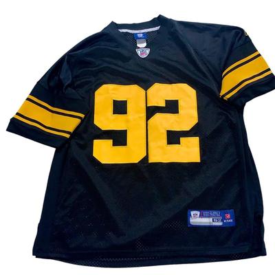 Pittsburgh Steelers James Harrison No. 92 Jersey by Reebok Onfield
