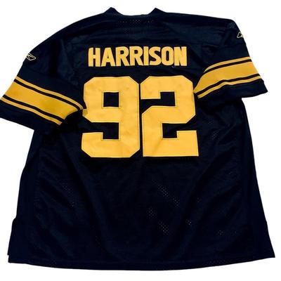 Pittsburgh Steelers James Harrison No. 92 Jersey by Reebok Onfield