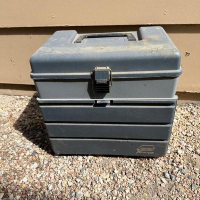 LARGE AMOUNT OF TACKLE WITH BOX