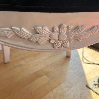 Chapel French Style Dove Upholstered Chair #2
