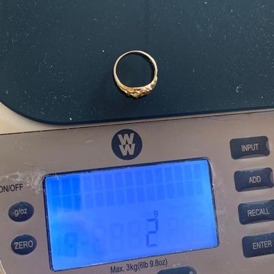 10k Gold Estate Ring - Size 5