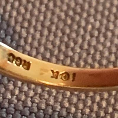 10k Gold Estate Ring - Size 5