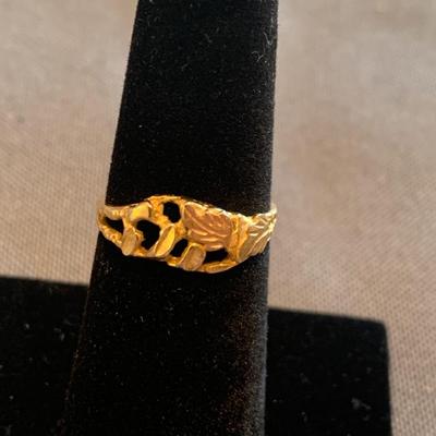 10k Gold Estate Ring - Size 5