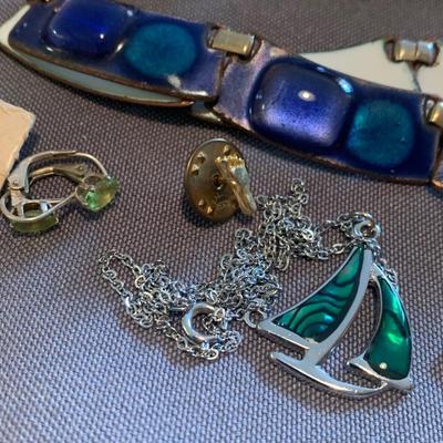 Estate Jewelry Lot + Vintage Political Buttons - Lot 50