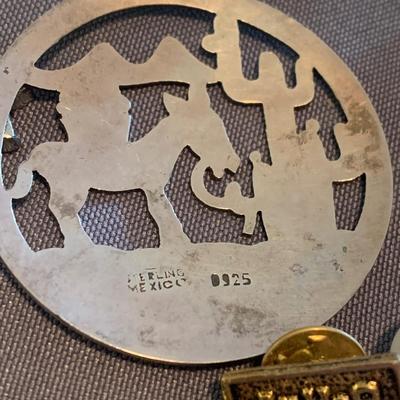 Estate Jewelry Lot + Vintage Political Buttons - Lot 50