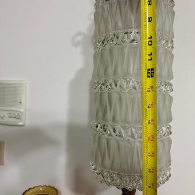 Vintage hanging lamp- pair