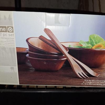 7pc Cherry Finish Salad Set