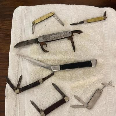 Pocket knife lot