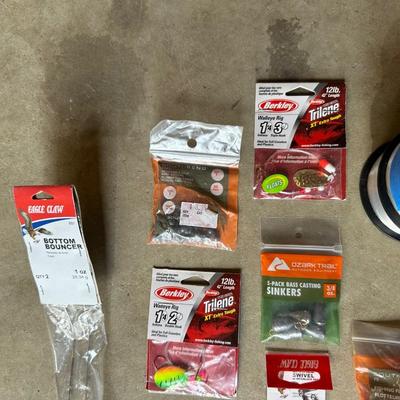 FISHING TACKLE AND NET