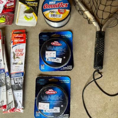 FISHING TACKLE AND NET