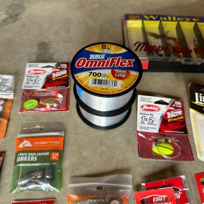 FISHING TACKLE AND NET