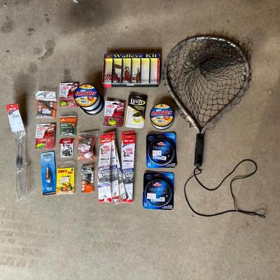 FISHING TACKLE AND NET