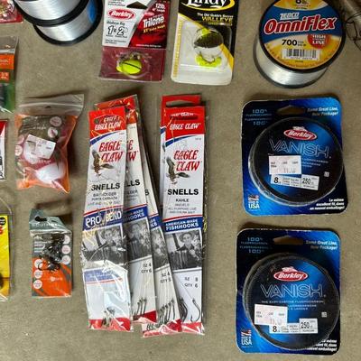 FISHING TACKLE AND NET