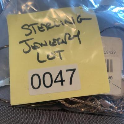 Sterling Estate Jewelry Lot