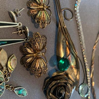 Sterling Estate Jewelry Lot